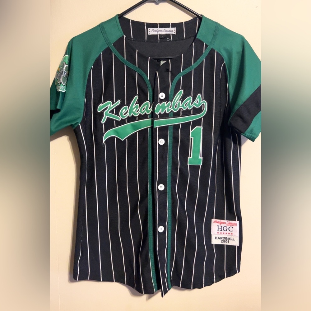 G baby off the movie “hard ball” baseball jersey